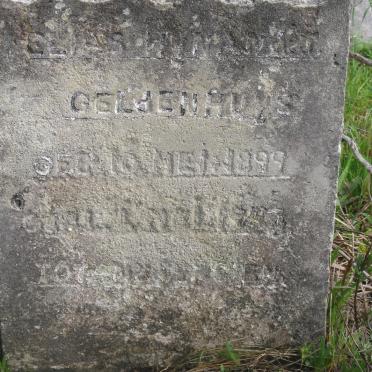 GELDENHUYS Elias Wyn?? 1899-