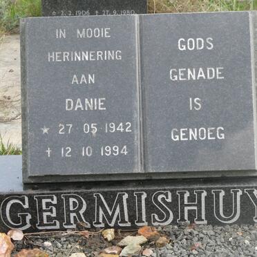 GERMISHUYS Danie 1942-1994