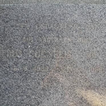 UYS Petrus Cornelis 1889-1968