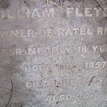 FLETCHER William 1857-1915