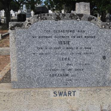 SWART Abraham 1907-1937 :: SWART Issie 1907-1944 :: Lena SWART 1907-1982