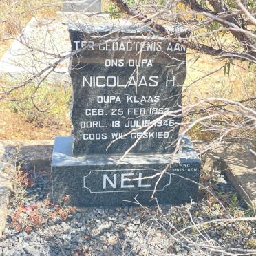 NEL Nicolaas H. 1852-1946