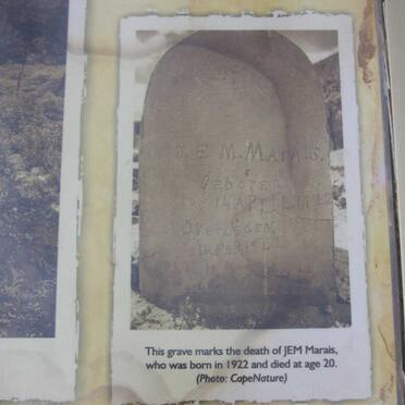 4. MARAIS J.E.M. 1922-1942