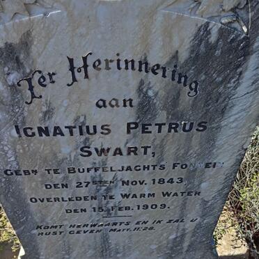 SWART Ignatius Petrus 1843-1909