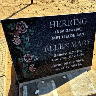 HERRING Ellen Mary nee DAWSON 1937-1996