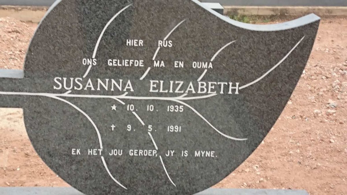 GRUNDLINGH Cornelius Johannes 1914-1978 &amp; Susanna Elizabeth 1935-1991
