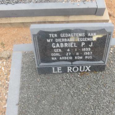 ROUX Gabriël P.J., le 1899-1987