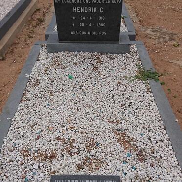 WESTHUIZEN Hendrik C., van der 1918-1980 &amp; Anna Myrtle 1922-2007
