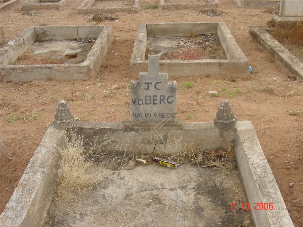 BERG J. C., v.d.