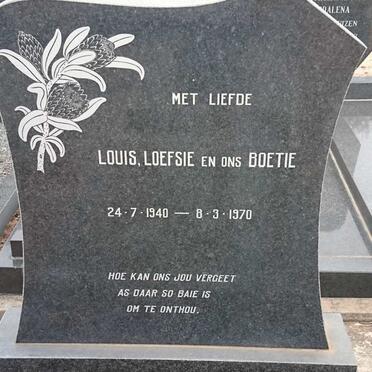 FOURIE Louis 1940-1970