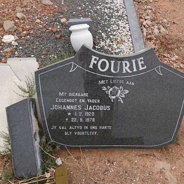 FOURIE Johannes Jacobus 1920-1978