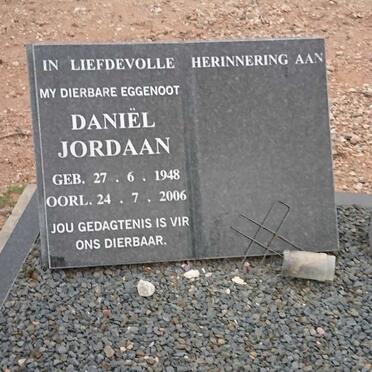 JORDAAN Daniël 1948-2006