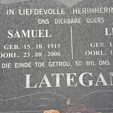 LATEGAN Samuel 1915-2006 &amp; Lil 1921-2006