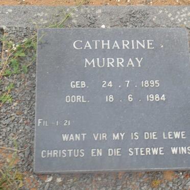 MURRAY Catharine 1895-1984