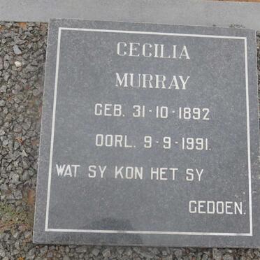MURRAY Cecilia 1892-1991