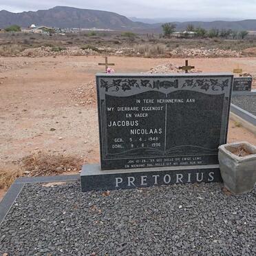 PRETORIUS Jacobus Nicolaas 1948-1996