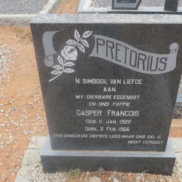 PRETORIUS Casper Francois 1922-1966