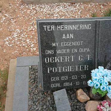 POTGIETER Ockert C.T. 1921-1984