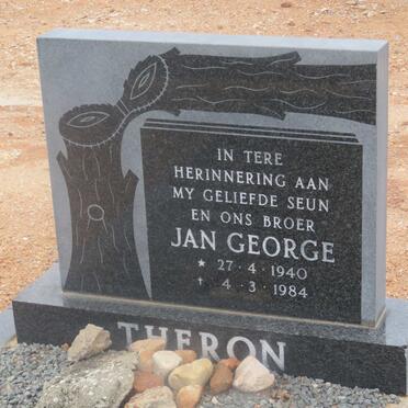 THERON Jan George 1940-1984