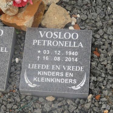VOSLOO Petronella 1940-2014