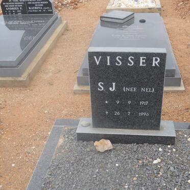 VISSER S.J. nee NEL 1917-1996