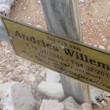 WILLEMSE Andries 1948-2016