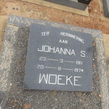 WOEKE Johanna S. 1911-1974