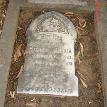 KLUE Catharina Maria 1923-1931