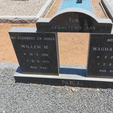 NEL Willem M. 1891-1971 &amp; Magdalena C. 1897-1987