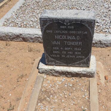 TONDER Nicolina D., van 1946-1953