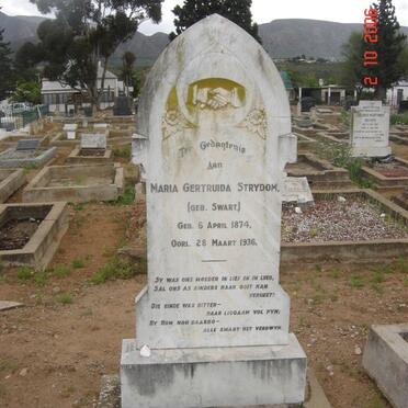STRYDOM Maria Gertruida nee SWART 1874-1936