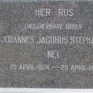 NEL Johannes Jacobus Stephanus 1874-1931