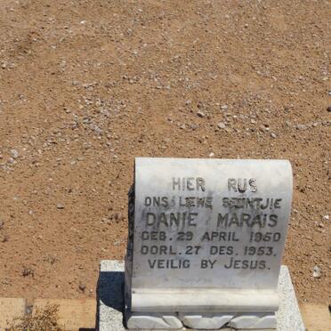 MARAIS Danie 1950-1953