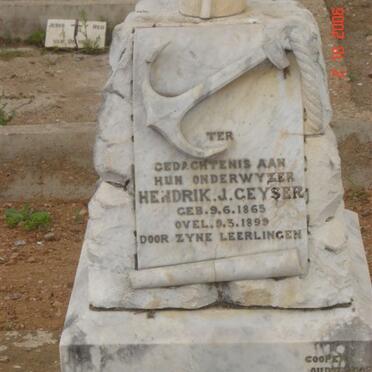 GEYSER Hendrik J. 1865-1999