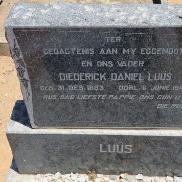 LUUS Diederick Daniel 1883-1946