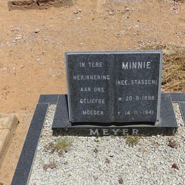 MEYER Minnie nee STASSEN 1898-1941