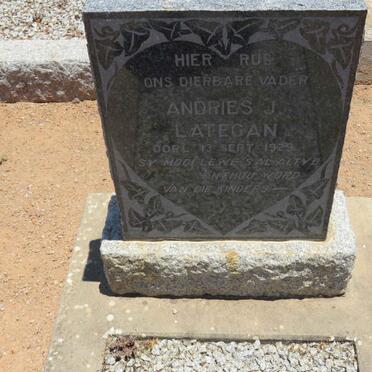 LATEGAN Andries J. -1929