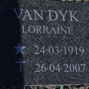 DYK Lorraine, van 1919-2007