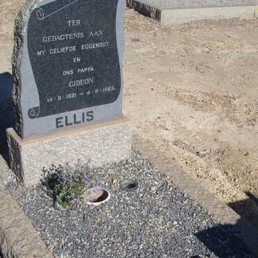 ELLIS Gideon 1921-1965 :: BOTHA M.F.E. voorheen ELLIS 1925-2002