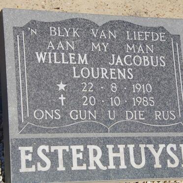 ESTERHUYSE Willem Jacobus Lourens 1910-1985