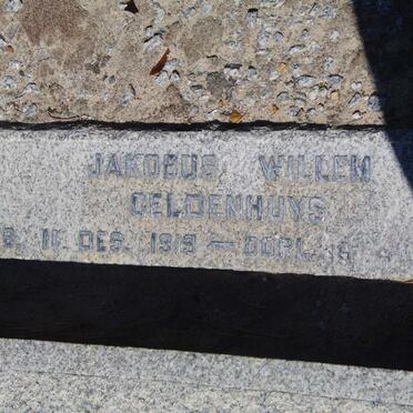GELDENHUYS Jakobus Willem 1919-