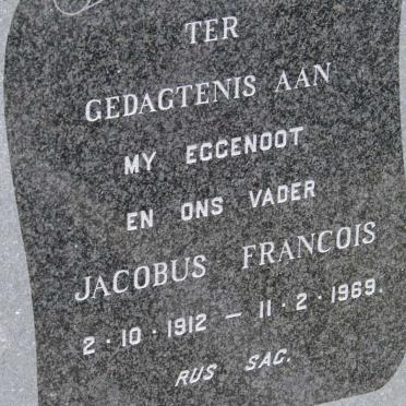 JOOSTE Jacobus Francois 1912-1969