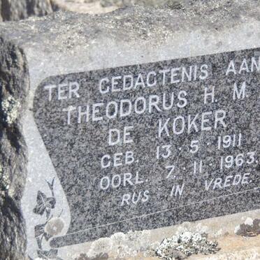 KOKER Theodorus H.M., de 1911-1963
