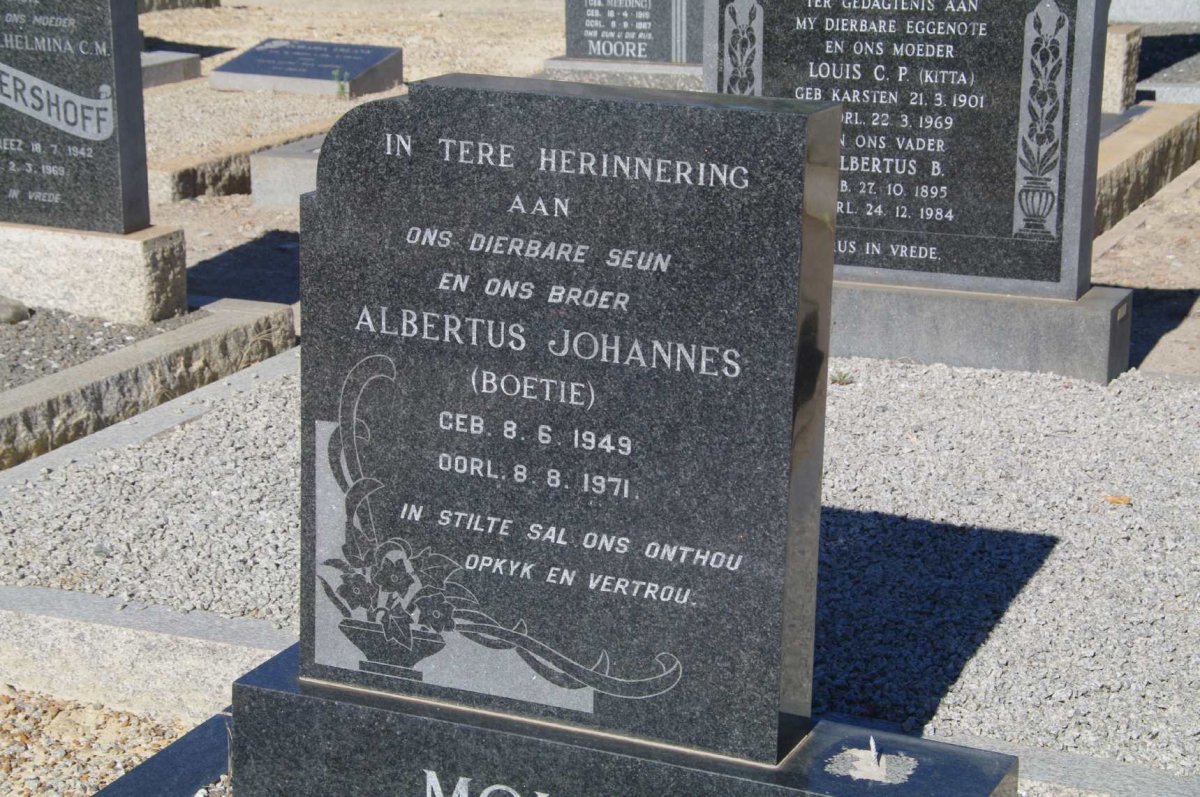 M? Albertus Johannes 1949-1971