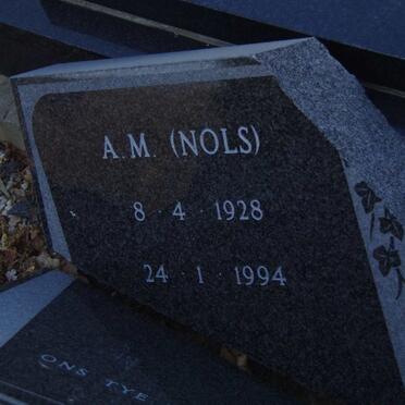 MEIRING A.M. 1928-1994