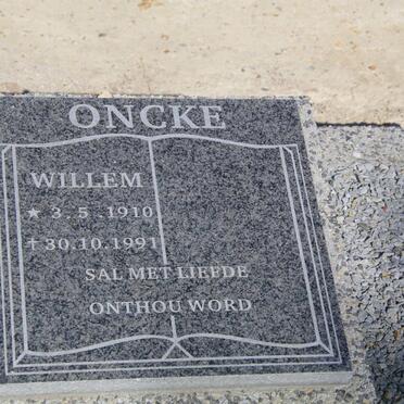 ONCKE Willem 1910-1991