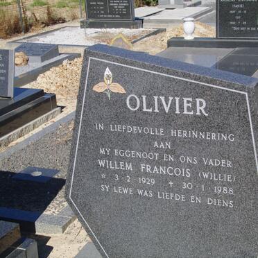 OLIVIER Willem Francois 1929-1988