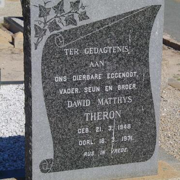 THERON Dawid Matthys 1948-1971
