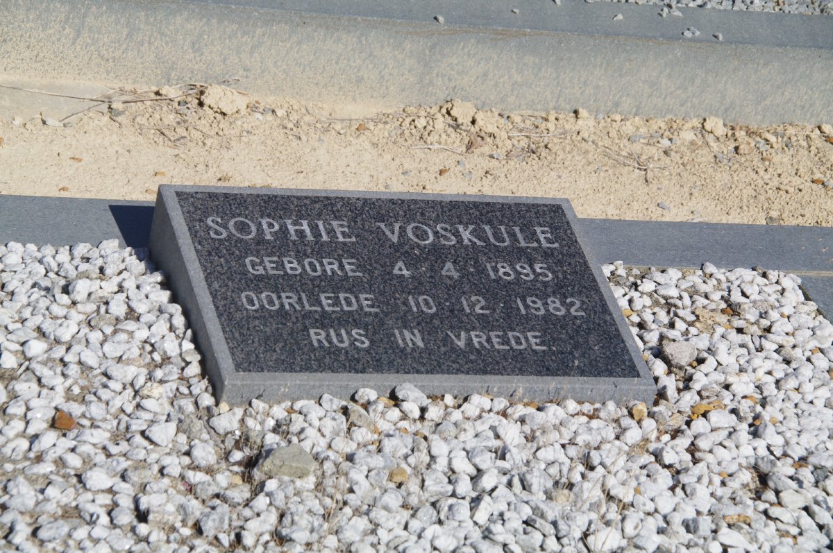 VOSKULE Sophie 1895-1982
