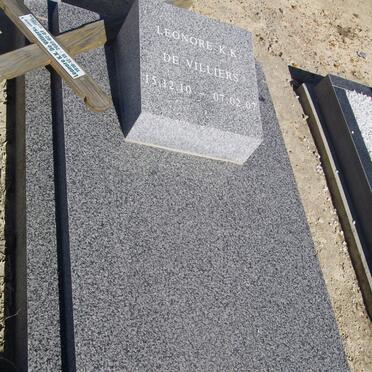 VILLIERS Leonore K.K., de 1910-2007